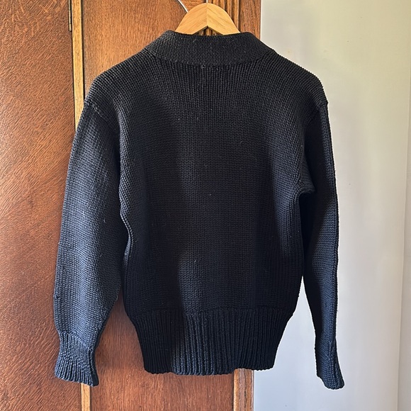 Vintage 100% Pure Wool Stadium Sweater Shaker Co - Picture 3 of 3
